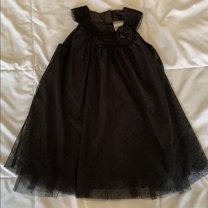 Toddler girls black dressy dress